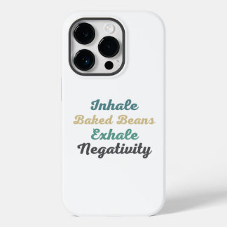 Inhalieren von gebackenen Bohnen Exhale Negativati Case-Mate iPhone 14 Pro Hülle