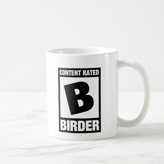Inhalt B: Vogelbeobachter Kaffeetasse (Rechts)