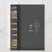 Inhalt des feierlichen Programms (Rückseite)