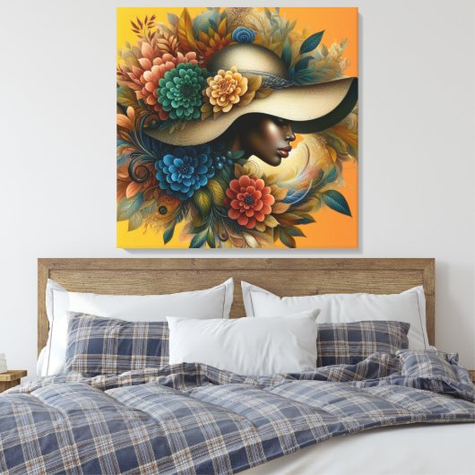 Inhalt Leinwanddruck (Insitu (Schlafzimmer))