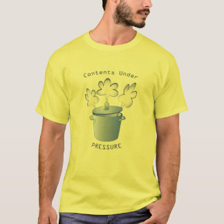 Inhalt unter Druck-T-Shirt T-Shirt