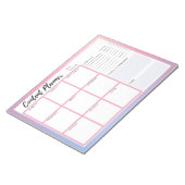 Inhaltsplaner Notizblock (angewinkelt)