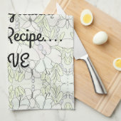 Inhaltsstoff...LIEBE Geschirrtuch (Viertel Falte)