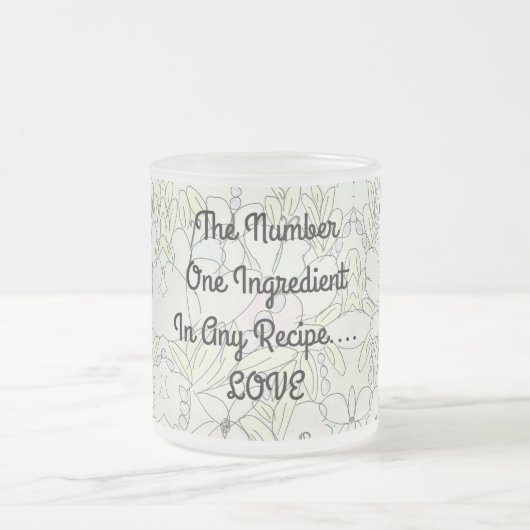 Inhaltsstoff...LIEBE Mattglastasse (Mittel)