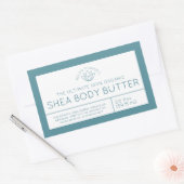 Inhaltsstoffe des Beauty-Produkts aquamarines Lotu Rechteckiger Aufkleber (Umschlag)