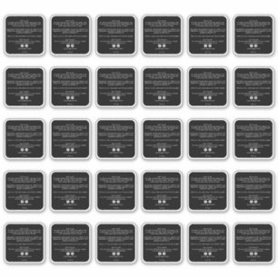 Inhaltsstoffe von Schönheitsprodukten 2 Zoll Aufkl Aufkleber