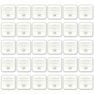 Inhaltsstoffe von Schönheitsprodukten 2 Zoll Aufkl Aufkleber