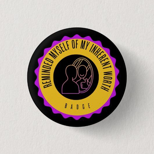 Inhärent Worth Button (Vorderseite)