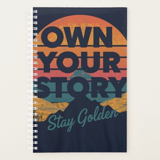 inimalist Inspirational Notebook | Modern Office A Planer (Vorderseite)