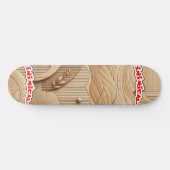 Inimical Bamboo Skateboard (Horizontal)