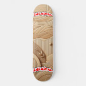 Inimical Bamboo Skateboard (Vorderseite)