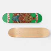 Inimical Barong Mask Deck Skateboard (Horizontal)