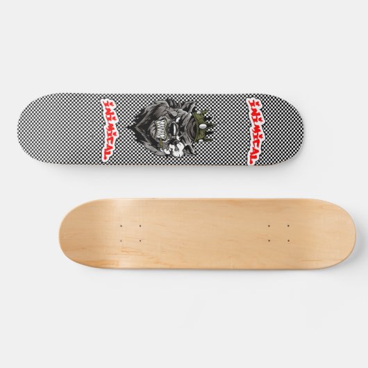 Inimical Bear King Deck Skateboard (Horizontal)