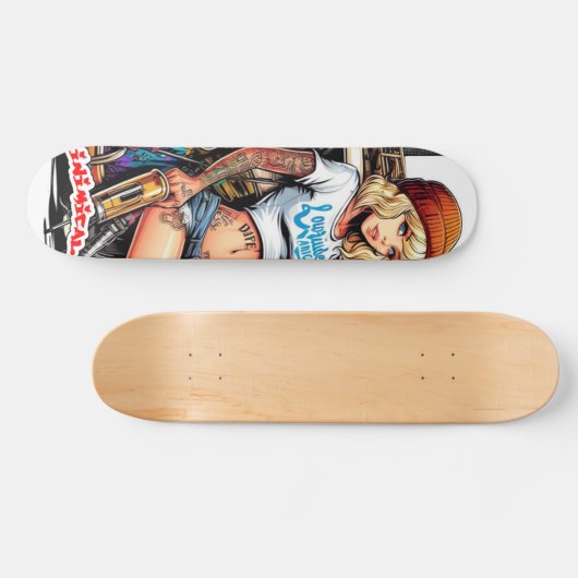Inimical Becky Skateboard (Horizontal)