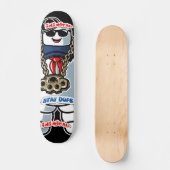 Inimical Bleibe Dope Skateboard (Vorderseite)