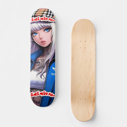Inimical Britania Skateboard (Vorderseite)