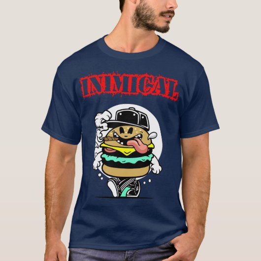 Inimical Burger Boi T-Shirt (Vorderseite)
