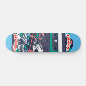 Inimical Cassette DJ Skateboard (Horizontal)