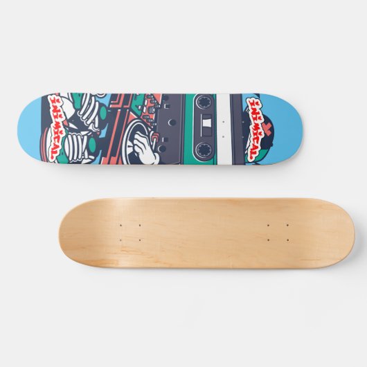 Inimical Cassette DJ Skateboard (Horizontal)