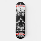 Inimical Charred verbleibt Skateboard (Vorderseite)