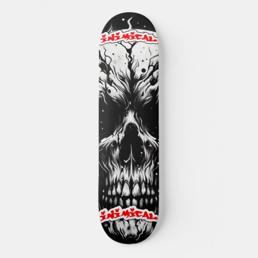 Inimical Charred verbleibt Skateboard (Vorderseite)