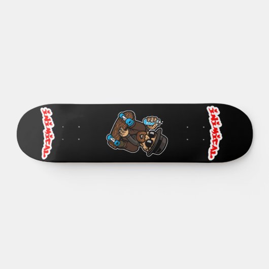 Inimical Chemical Skateboard (Horizontal)