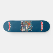 Inimical Donut Van Skateboard (Horizontal)