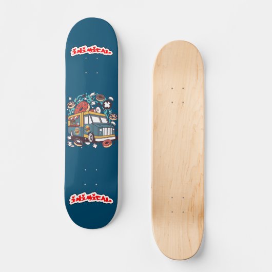 Inimical Donut Van Skateboard (Vorderseite)