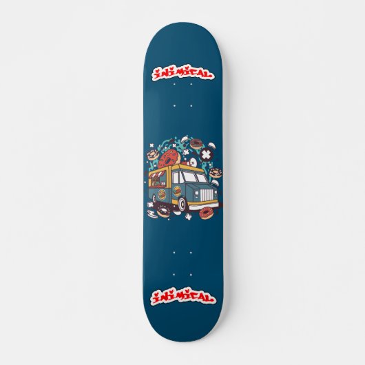 Inimical Donut Van Skateboard (Vorne)