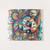 Inimical Dreamscape Wandteppich (Vorderseite (Horizontal))