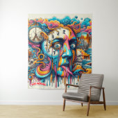 Inimical Dreamscape Wandteppich (Beispiel)