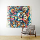 Inimical Dreamscape Wandteppich (Beispiel (Horizontal))