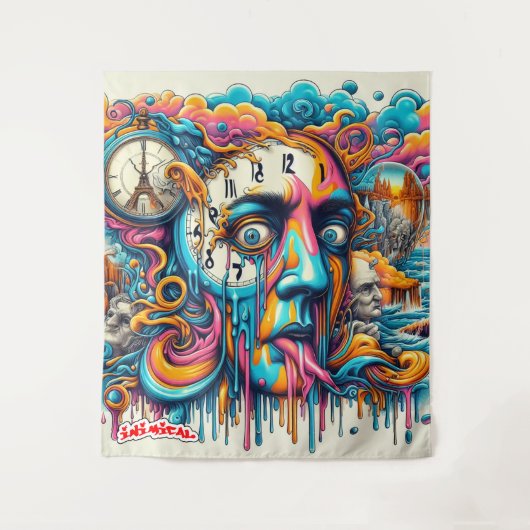 Inimical Dreamscape Wandteppich (Vorderseite)