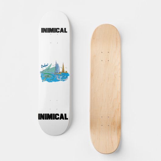 Inimical Dubai Skateboard (Vorderseite)
