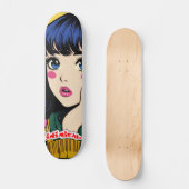 Inimical Girl POP Series #1 Skateboard (Vorderseite)