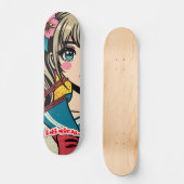 Inimical Girl POP! Skateboard Nr. 2 (Vorderseite)