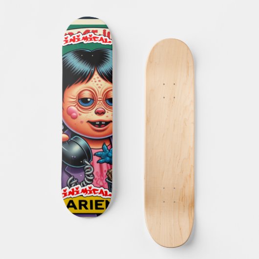 Inimical Gossip Queen Skateboard (Vorderseite)