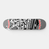 Inimical Grimy Boombox Skateboard (Horizontal)