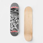 Inimical Grimy Boombox Skateboard (Vorderseite)