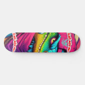 Inimical Grumpy Igauna Skateboard (Horizontal)