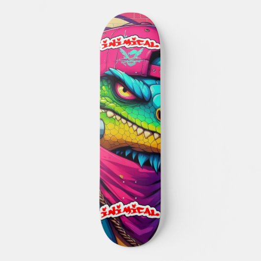 Inimical Grumpy Igauna Skateboard (Vorderseite)