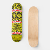 Inimical Hamsa Evil Eye Skateboard (Vorderseite)