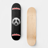 Inimical Hard Rocker Panda Skateboard (Vorderseite)
