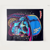 Inimical Hussle Wandteppich (Vorderseite (Horizontal))