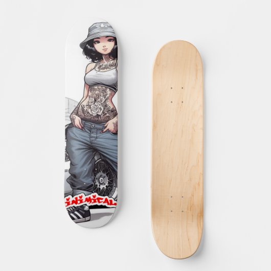 Inimical Jolene Skateboard (Vorderseite)