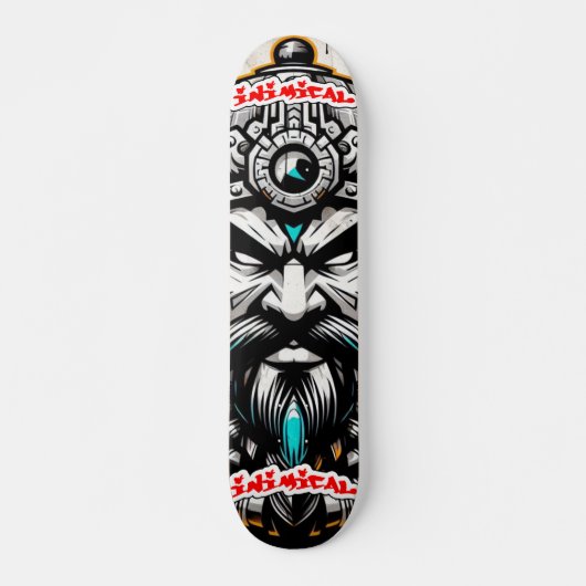 Inimical Khan Skateboard (Vorne)