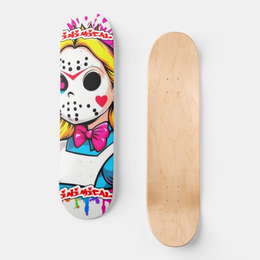 Inimical Killa Alice Skateboard (Vorderseite)