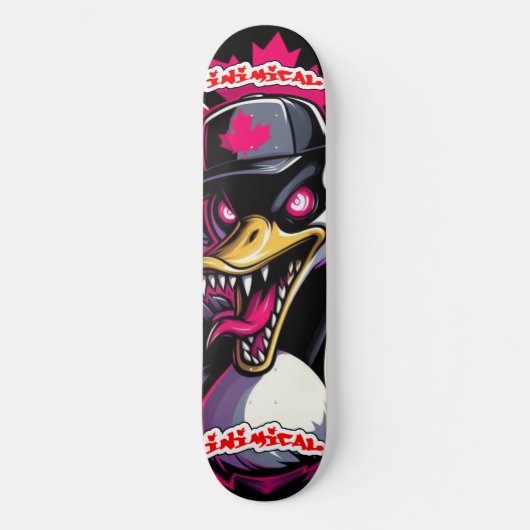 Inimical Killer Canadian Gans Skateboard (Vorderseite)
