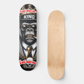 Inimical King Gangster Gorilla Skateboard (Vorderseite)