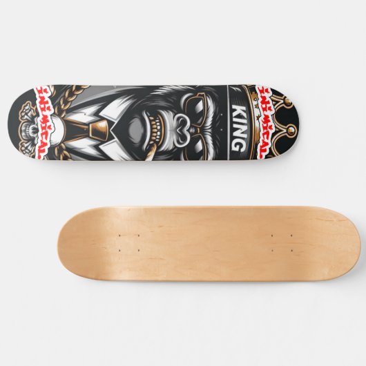 Inimical King Gangster Gorilla Skateboard (Horizontal)
